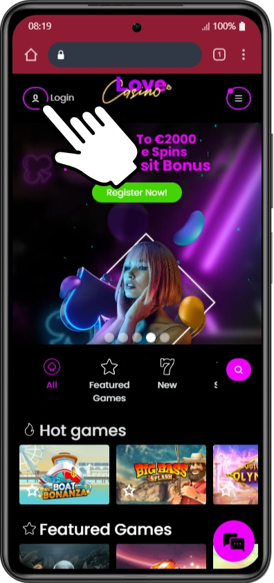 love casino login
